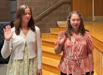 people being sworn in