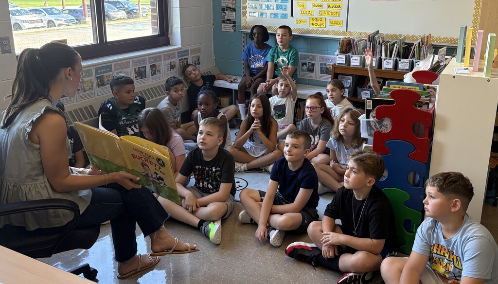 students in class