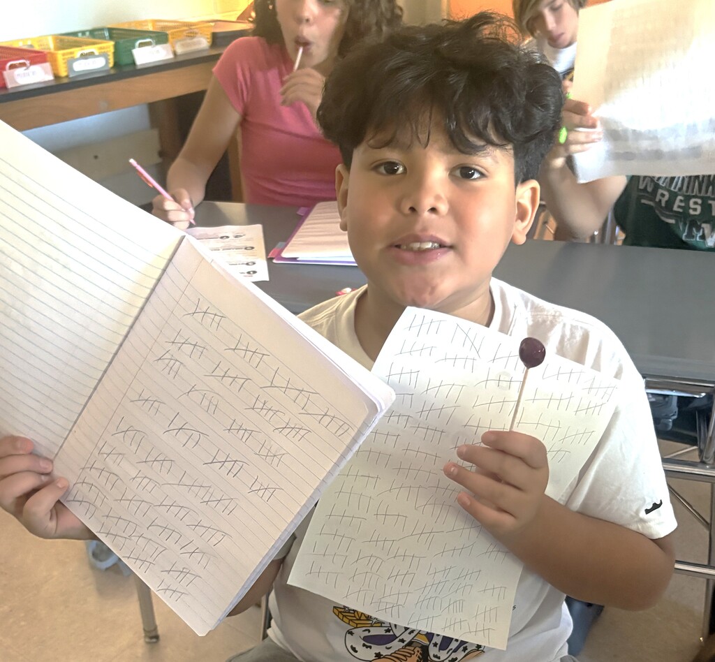 student with book