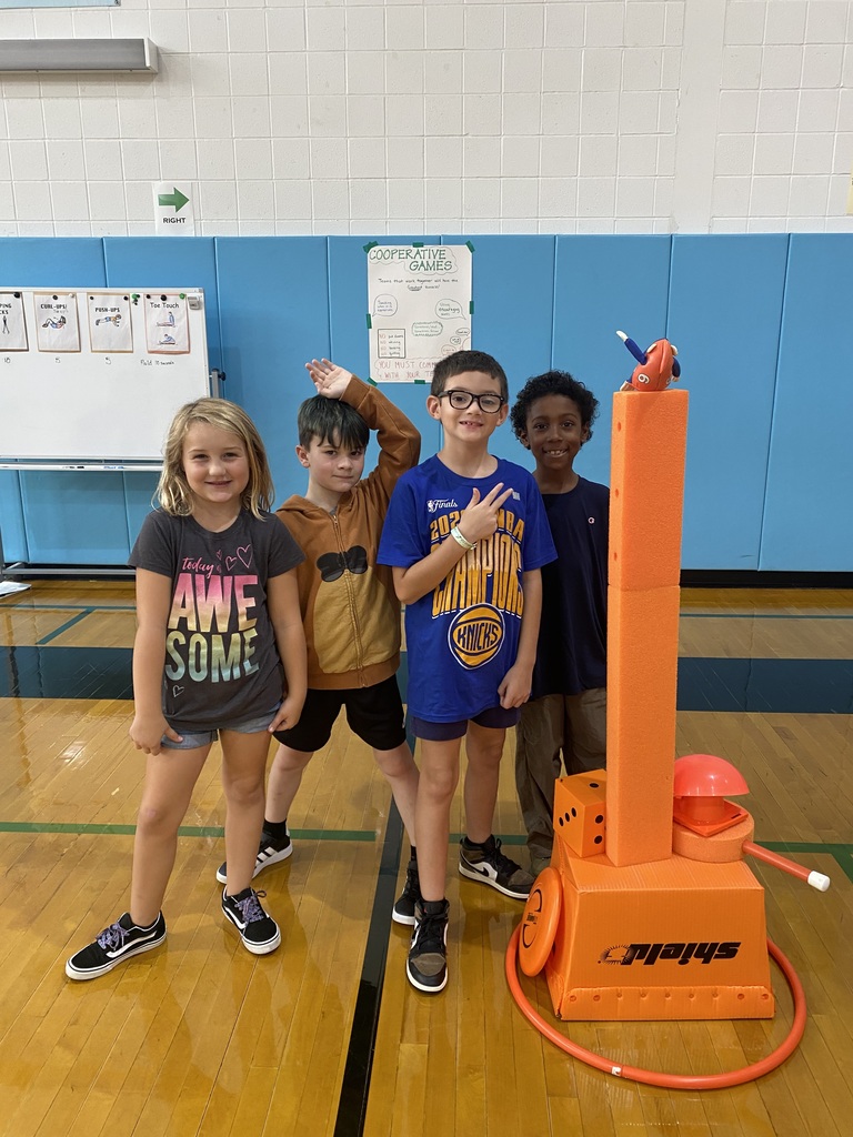 kids in PE class