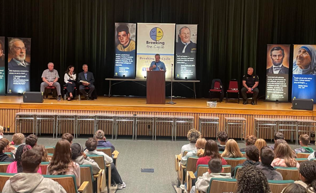 speaker at assembly