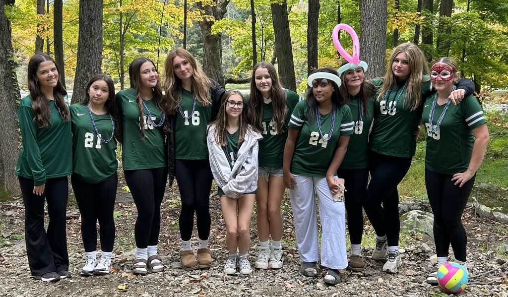 students participating in walk