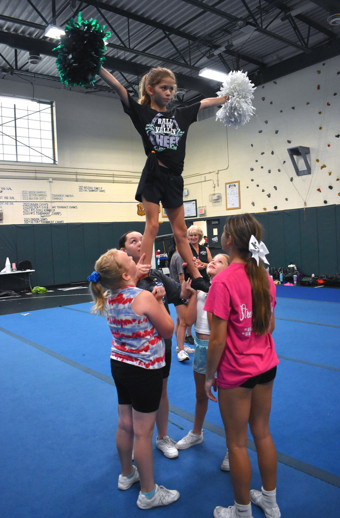 cheer camp girls