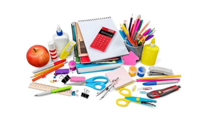 school supplies art