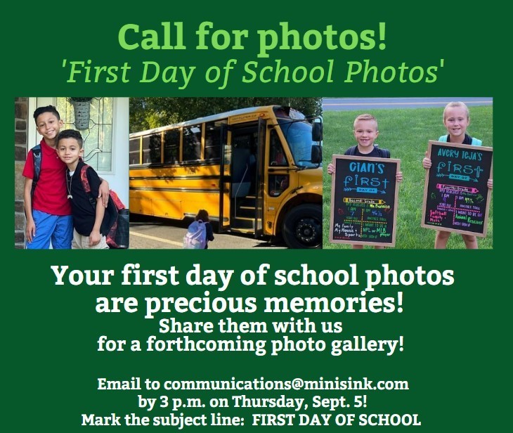 First day of school artwork