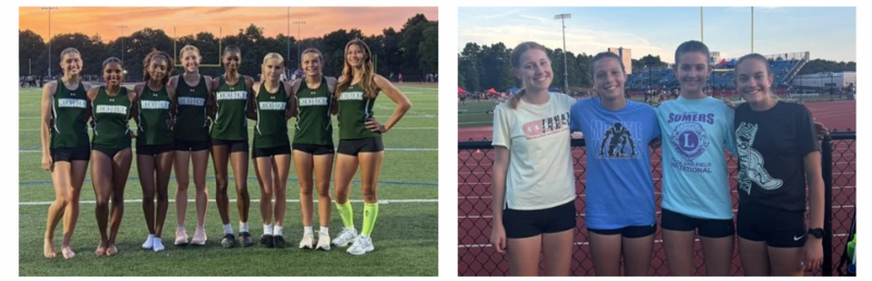 track and field athletes