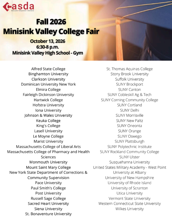 list of colleges