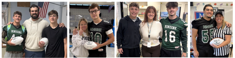 teachers and football players