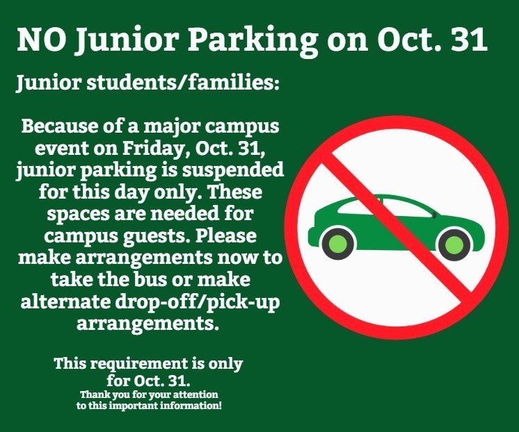 Junior parking artwork