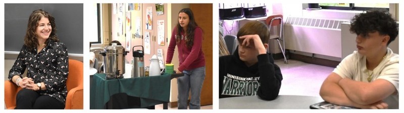 students and speaker