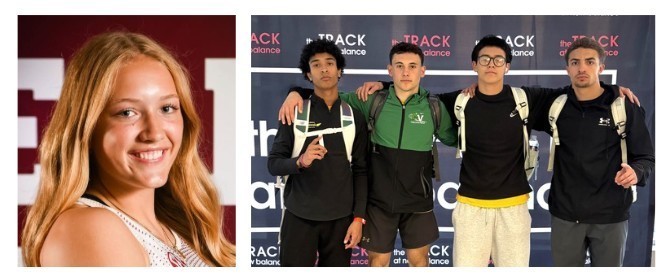 track and field athletes