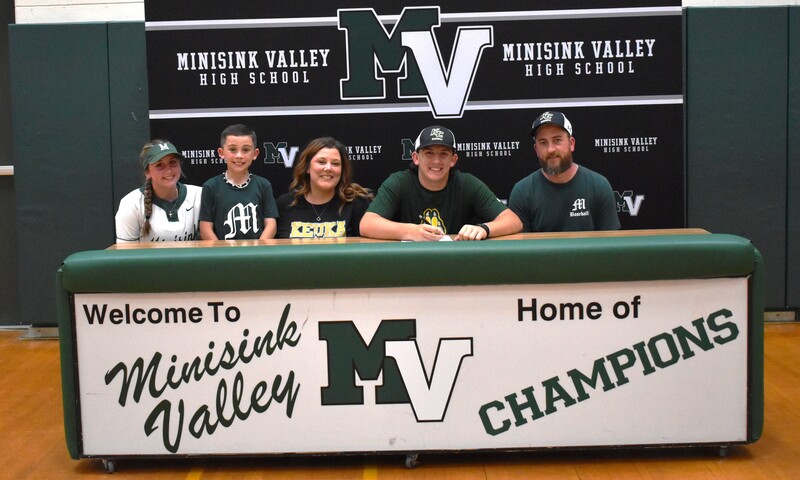 student athlete and family