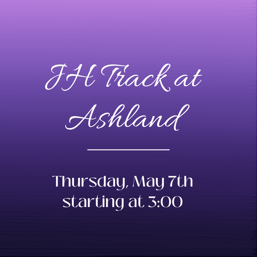 Join us for the last regular season JH track meet on Thursday, May7th at Ashland. Field events will begin at 3:00. The Order of Events is on the school Facebook page. Good Luck Wildcats!