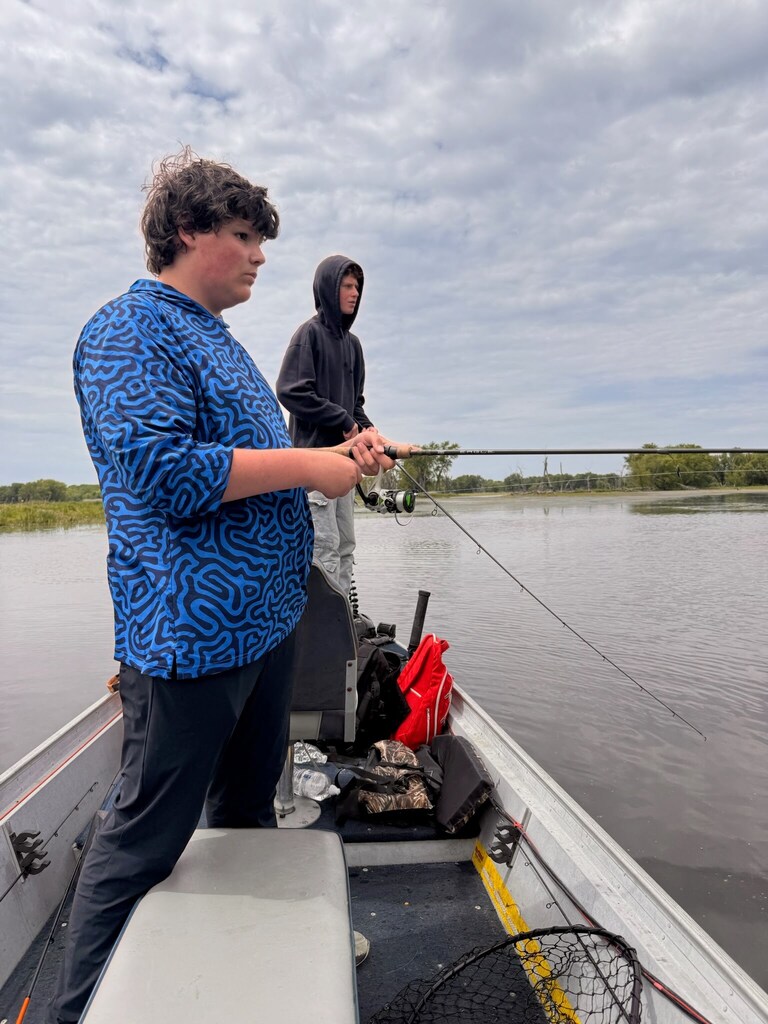 Waiting for the bite