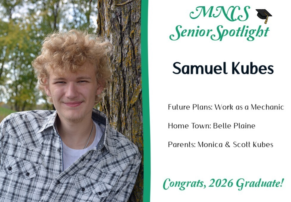 Senior Spotlight - Sam Kubes