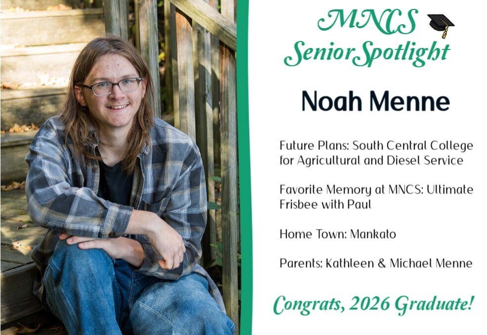 Senior Spotlight - Noah Menne