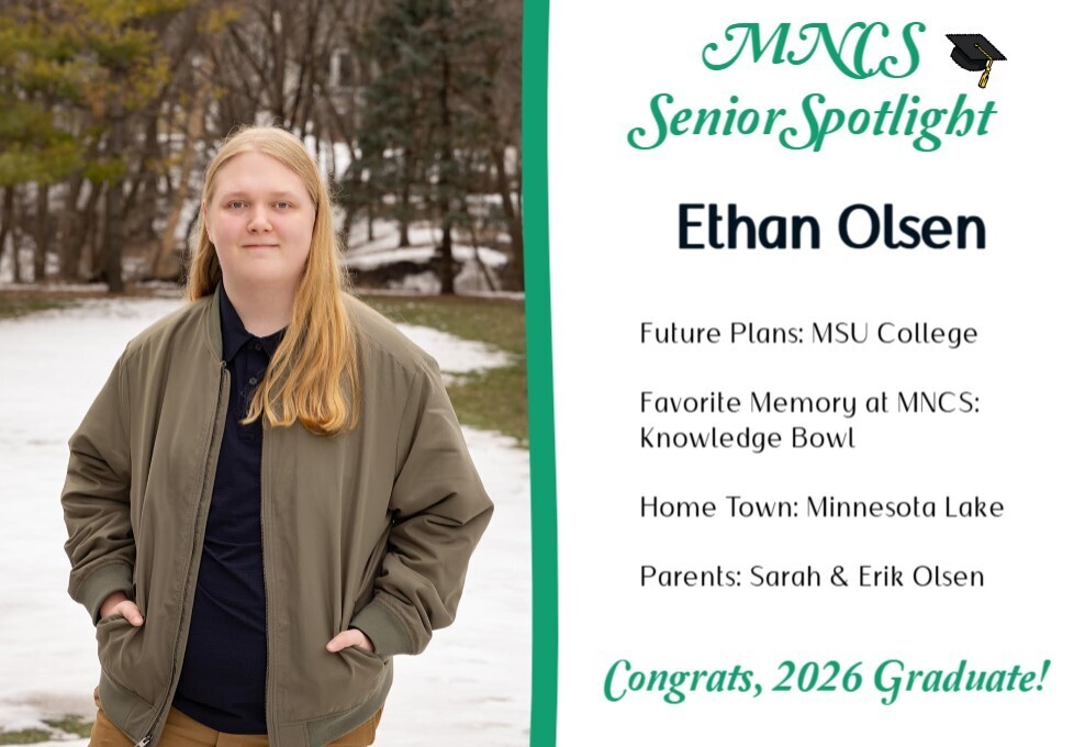 Senior Spotlight - Ethan Olson