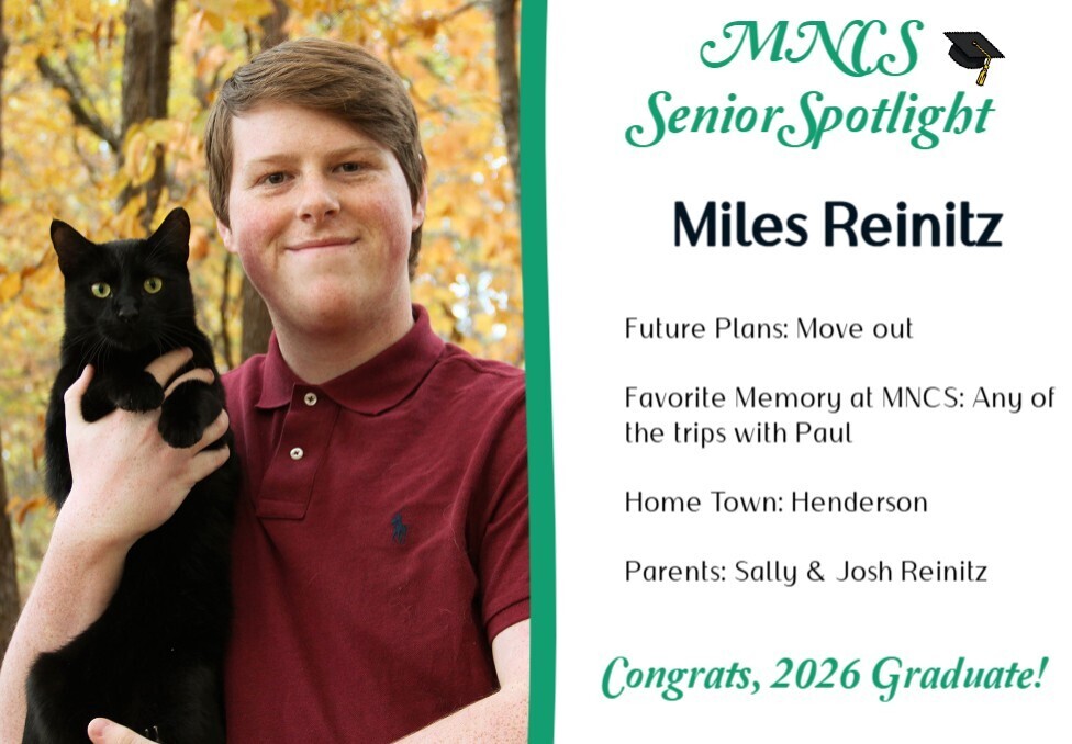 Senior Spotlight - Miles Reinitz