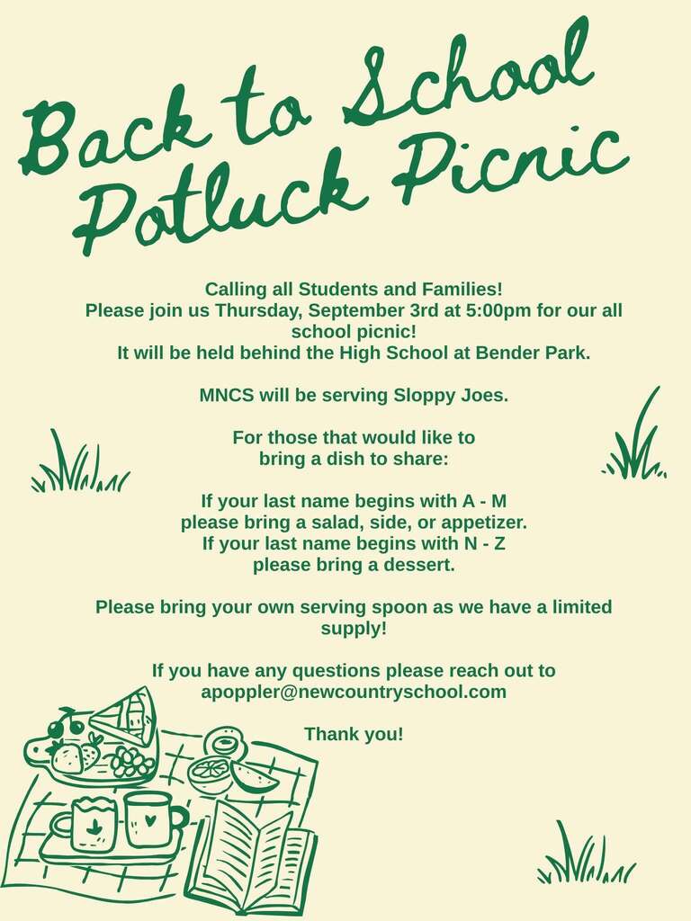 Back to school picnic
