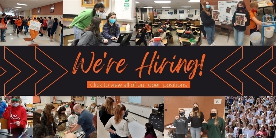 We're Hiring