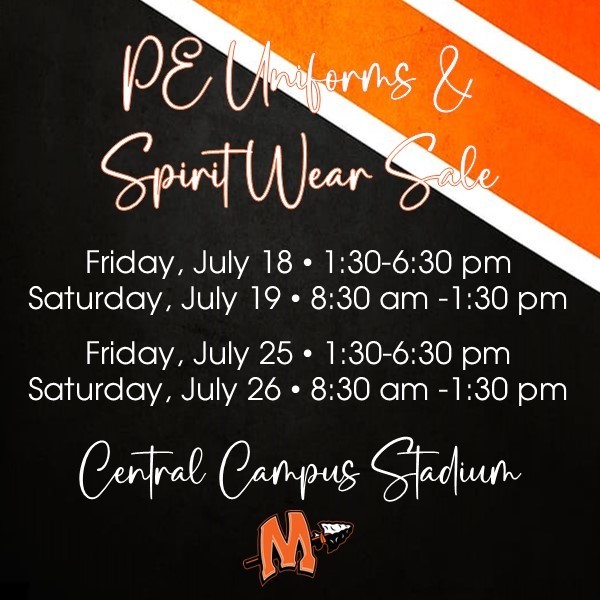 PE Uniforms & Spirit Wear Sale