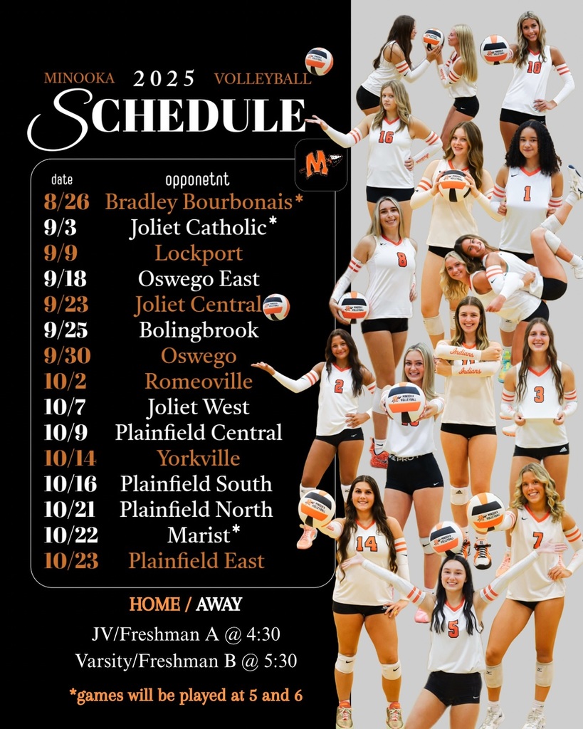 volleyball schedule