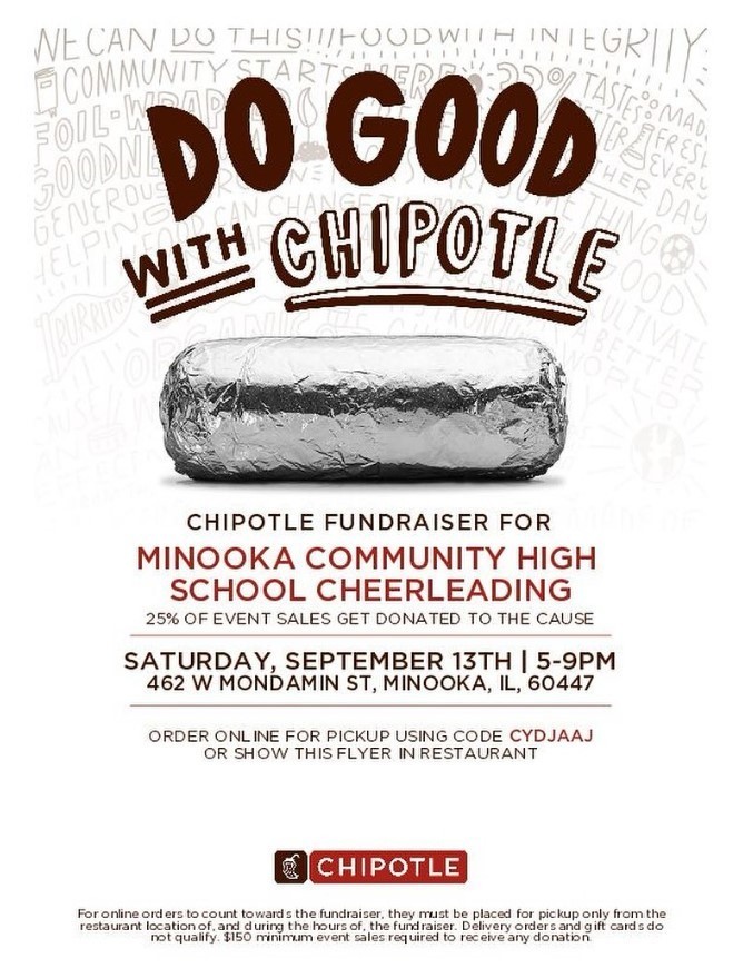 chipotle fundraiser