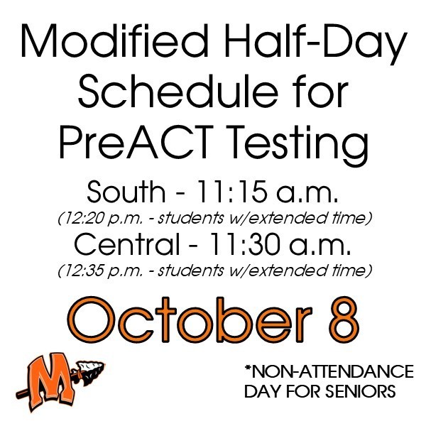 preACT test day