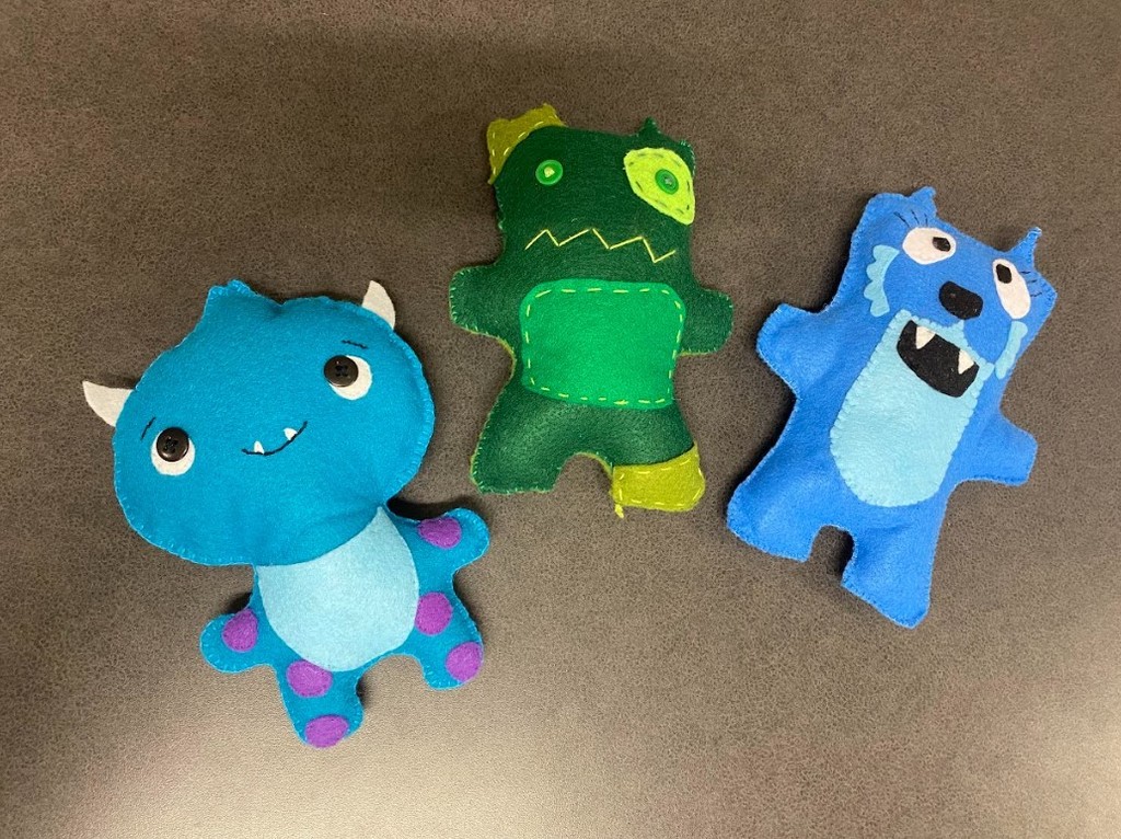 sewing monsters