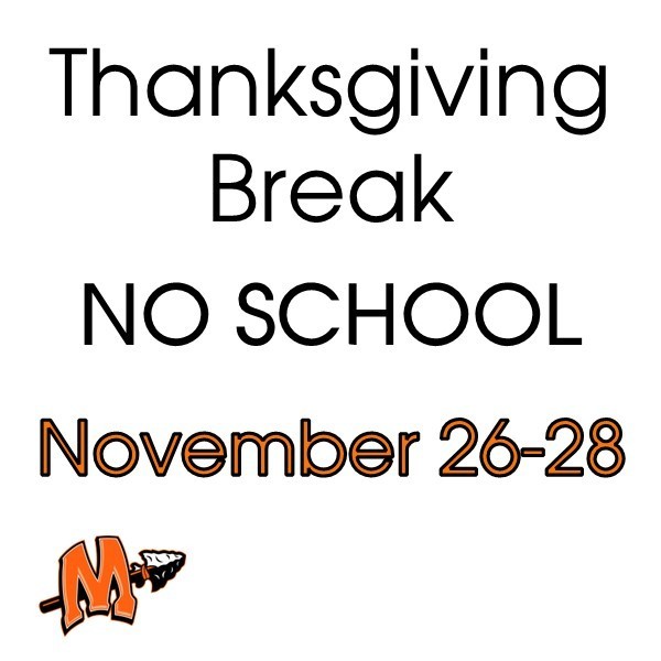 thanksgiving break no school