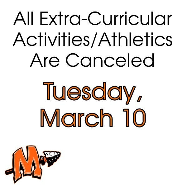 activites and athletics canceled
