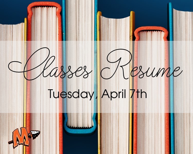 classes resume