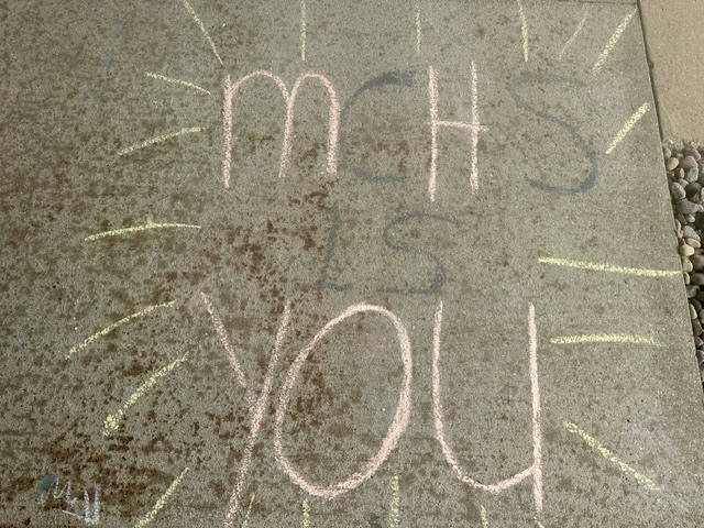chalk sidewalk