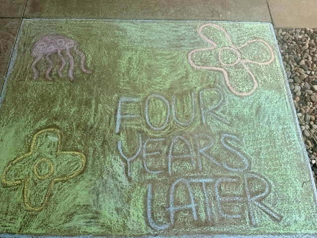 chalk sidewalk