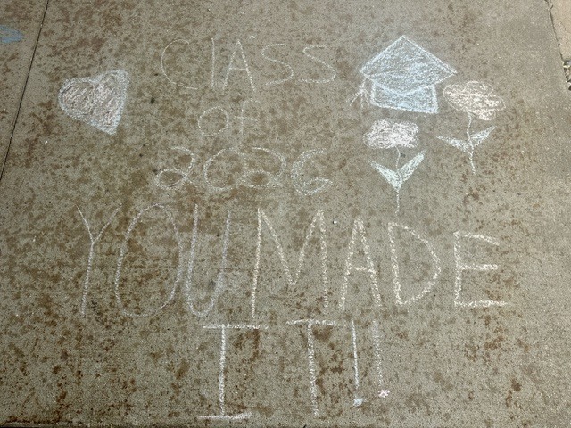 chalk sidewalk