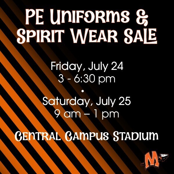 PE Uniforms & Spirit Wear Sale