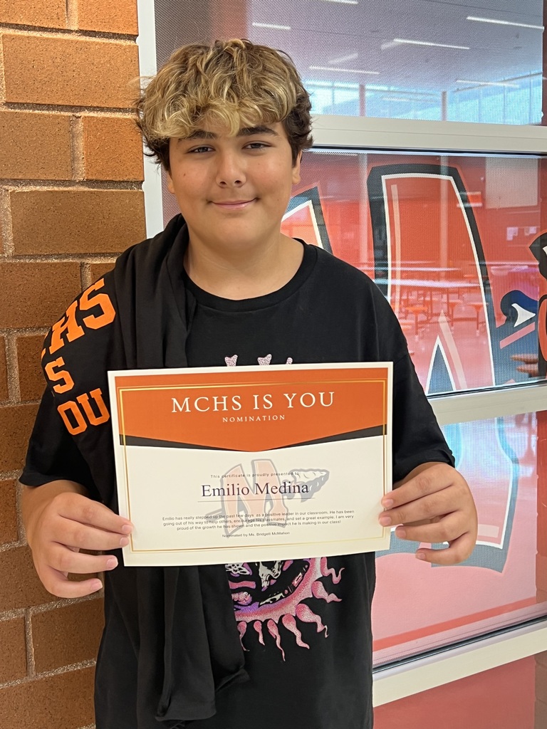 student with certificate