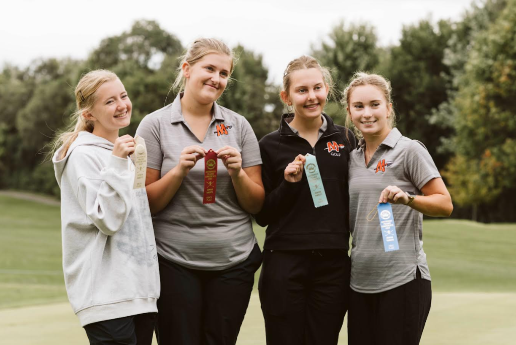 jv girls golf