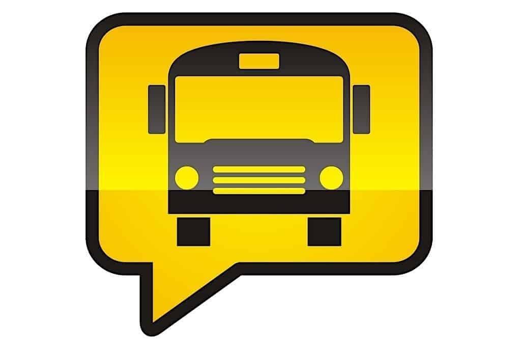 bus alert icon
