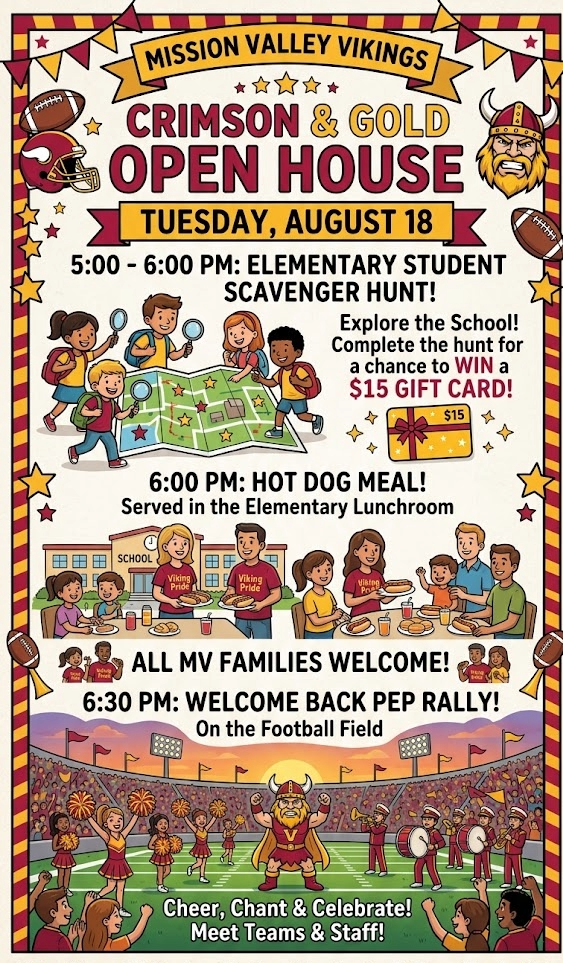 Open house flyer