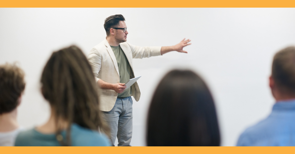 professor teaching