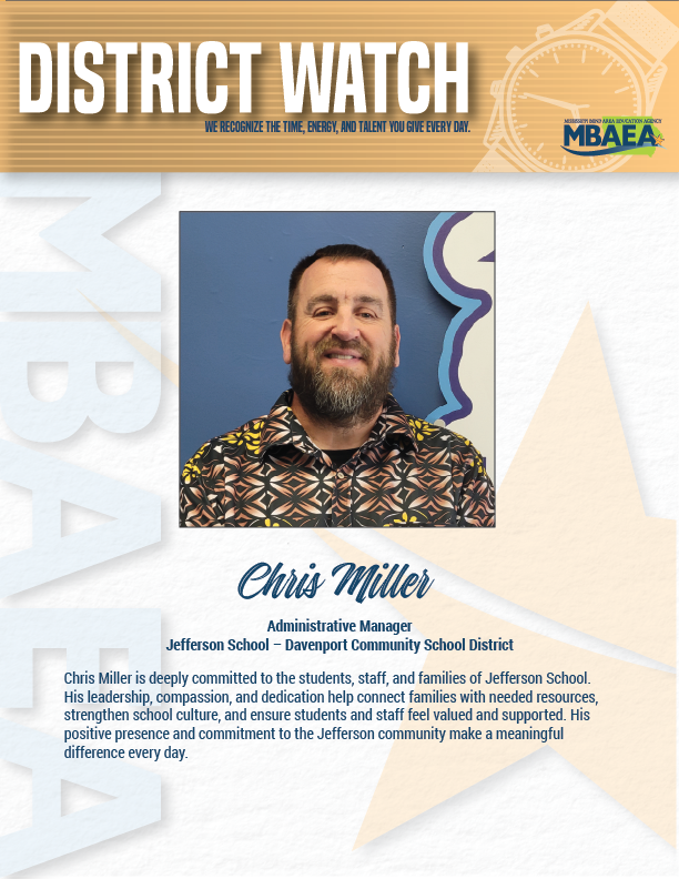 District Watch - Chris Miller