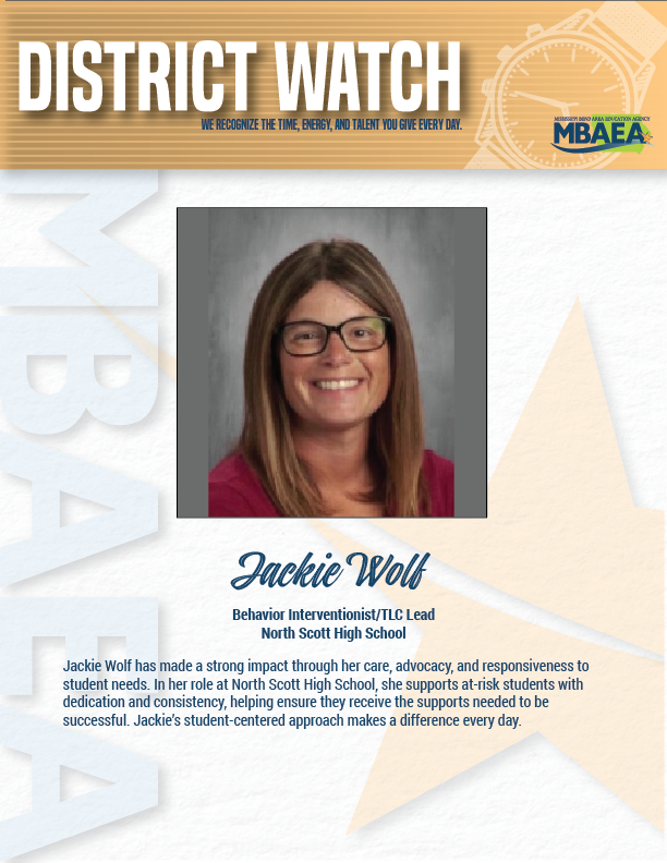 District Watch - Jackie Wolf