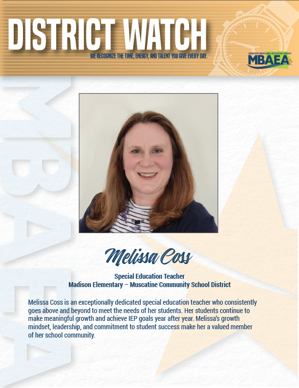District Watch - Melissa Coss