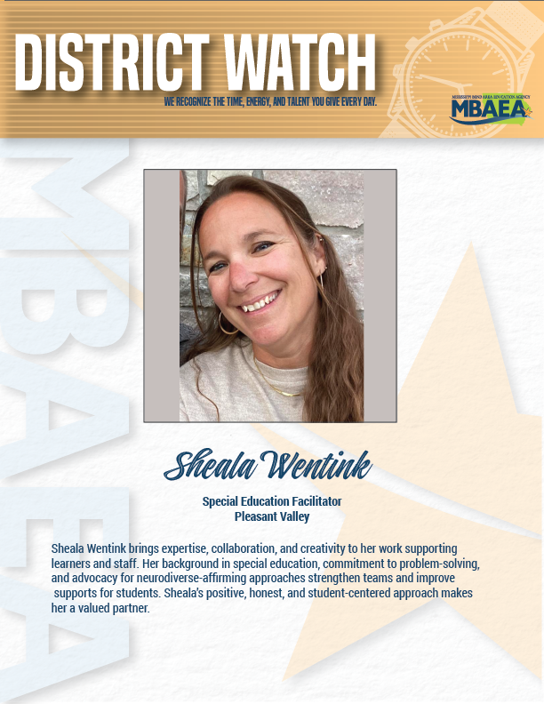 District Watch - Sheala Wentink