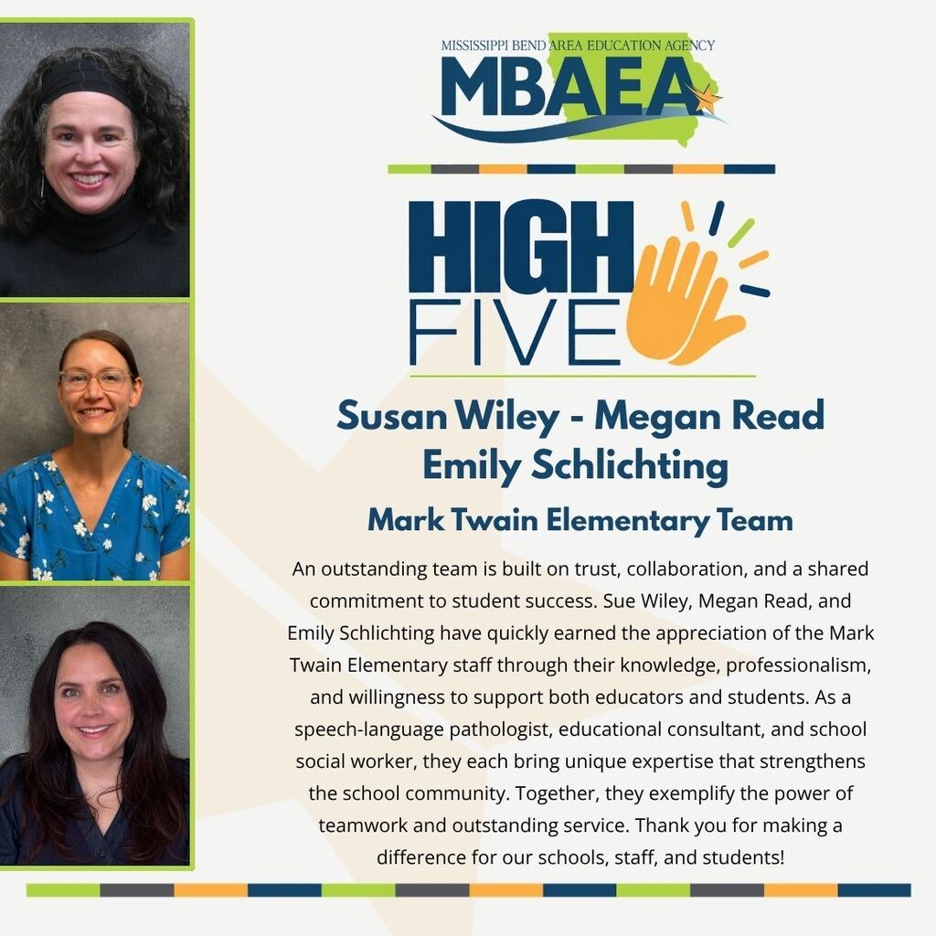 High Five - Mark Twain Team