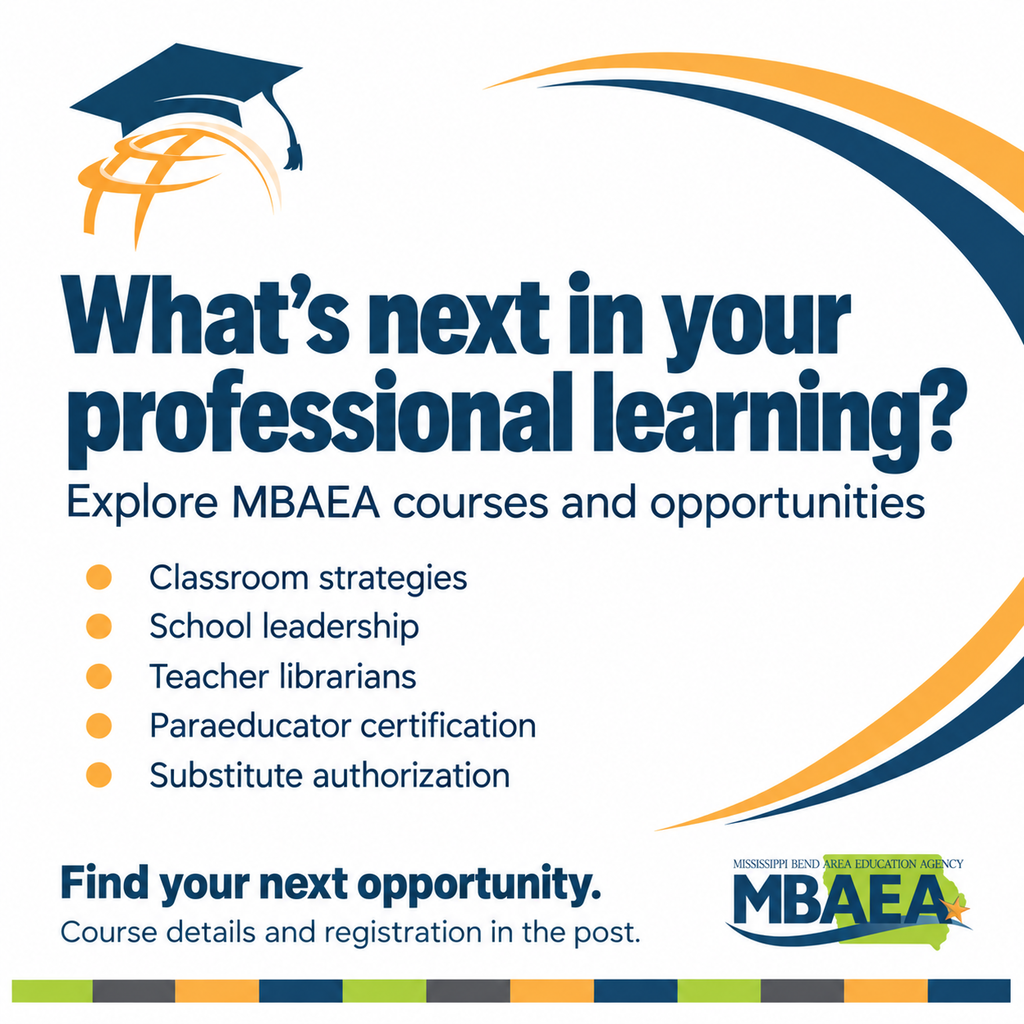 MBAEA Professional Learning Graphic