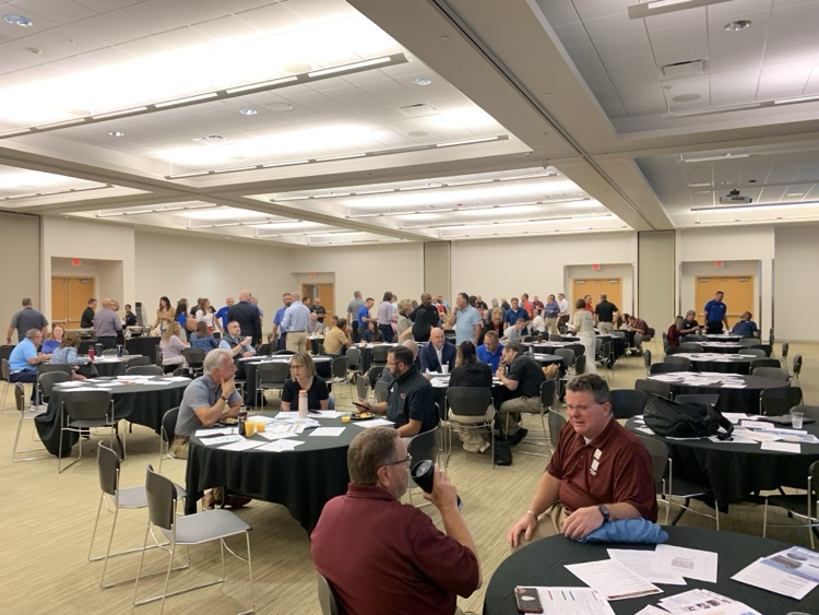 room full of superintendents