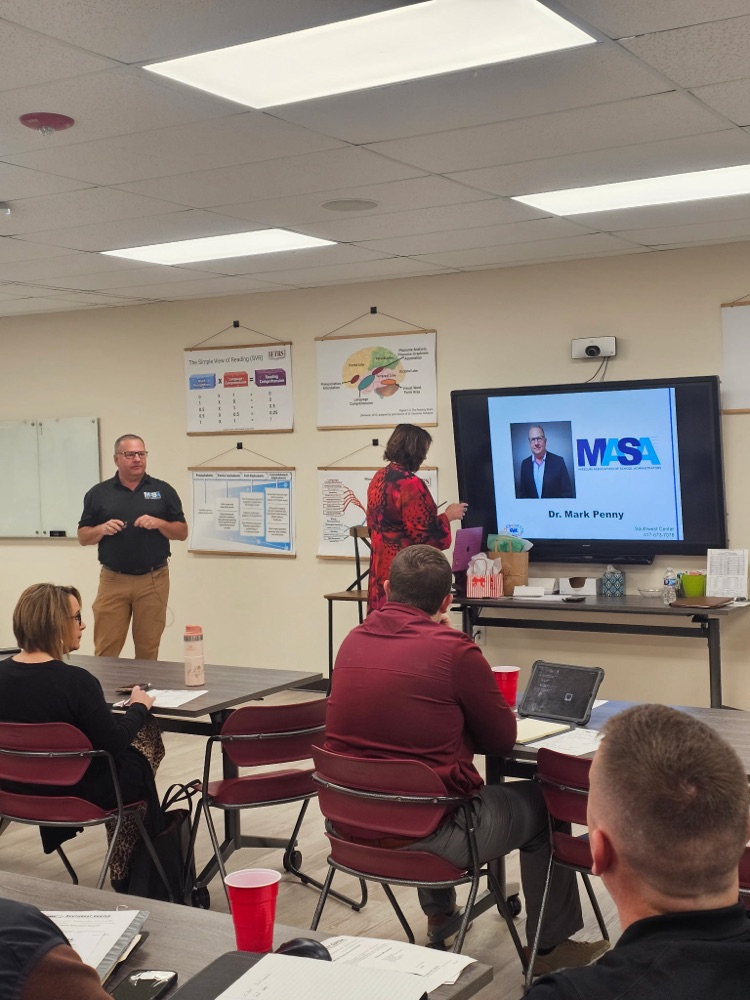 Dr. Penny presenting