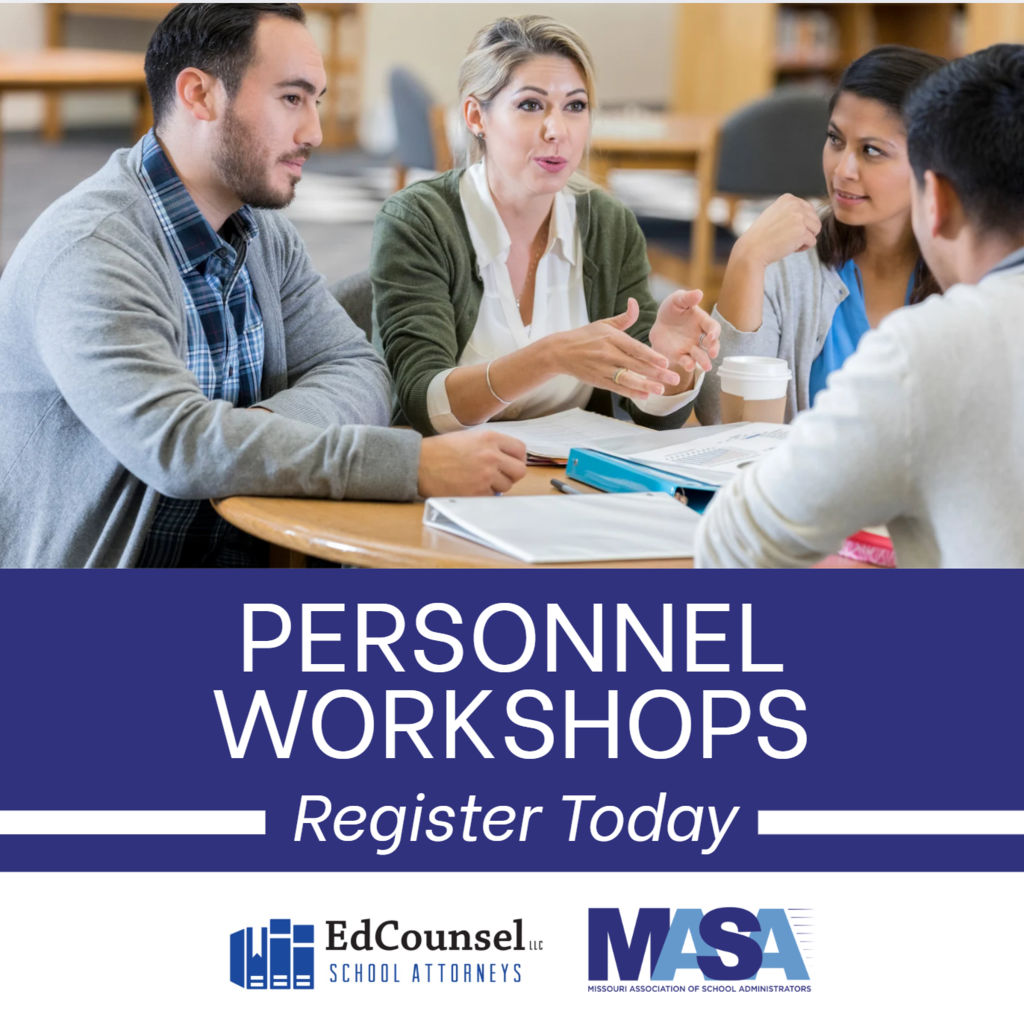Personnel Workshops - Register Today